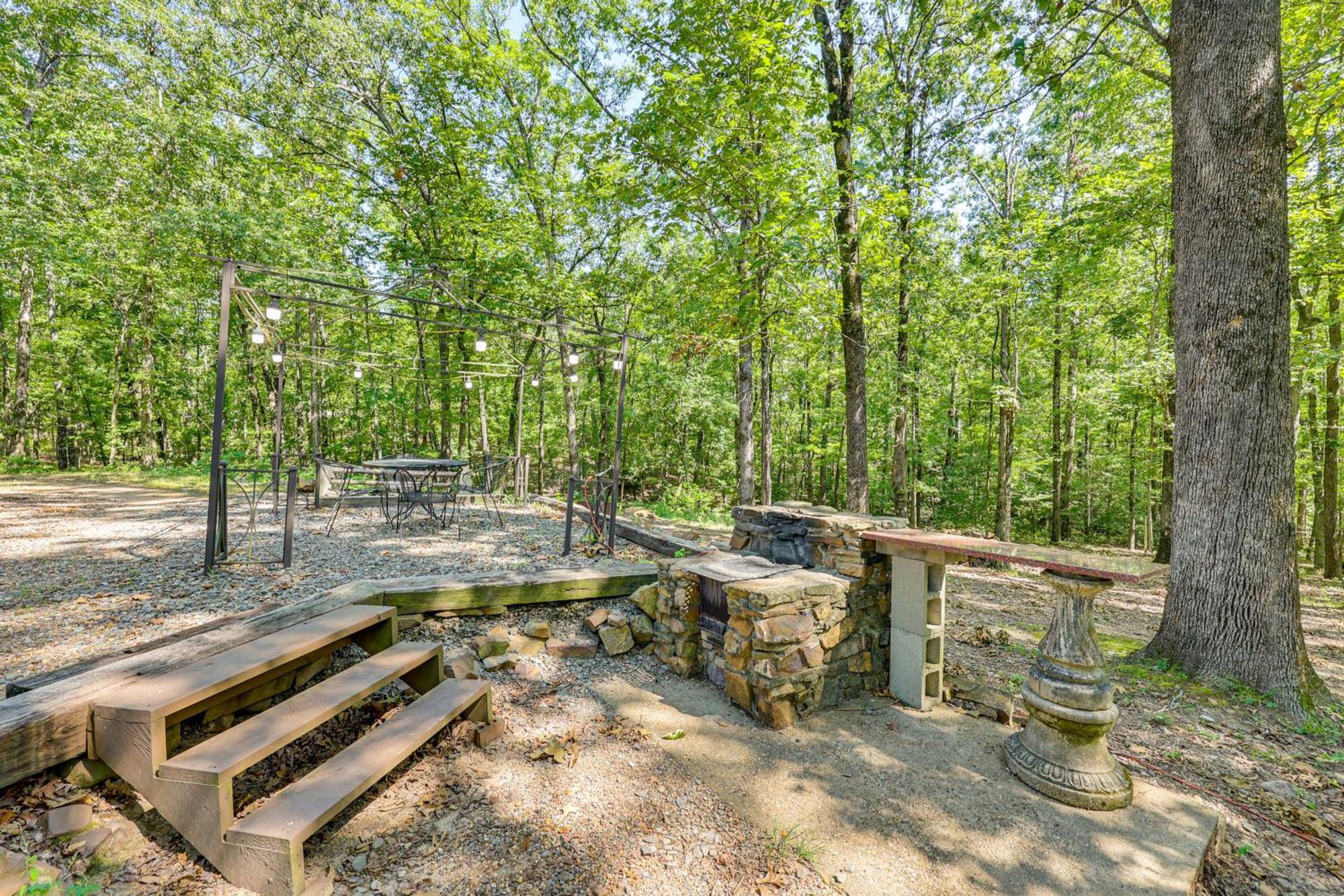 Arkansas Log Cabin Rental Near Lake Greeson! Mount Moriah Exterior photo